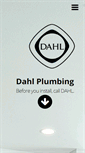 Mobile Screenshot of dahlplumbing.com